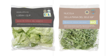 Insalata di Lusia IGP e Rucola del Sele bio, novità di L’insalata dell’Orto