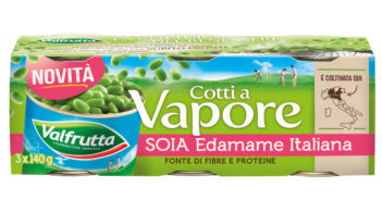 Valfrutta, nuova referenza per i “Cotti al vapore”: arriva la soia edamame italiana