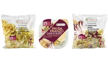 OrtoRomi, nuovo pack per l’insalata di radicchi Cuor di Gusto